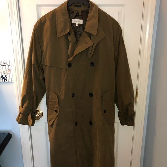 Calvin Klein Other - Calvin Klein Collection Trench Coat 42R